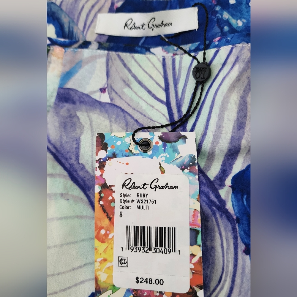 Robert Graham Midi Skirt Size 8 - Picture 2 of 7